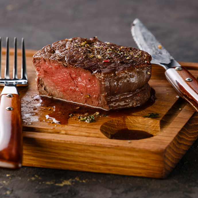 Grilled Filet Mignon with Herb Butter Recipe