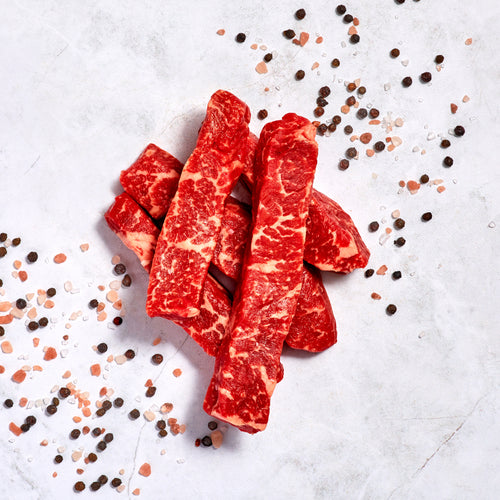Prime Ribeye & NY Strip Steak Sliced - Casanova Meats